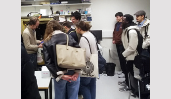 Students of the Bioceb Master visiting IJPB