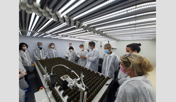 Le conseil scientifique INRAE visite le Phenoscope