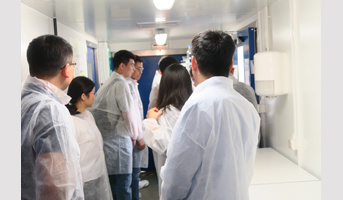 Une délégation chinoise en visite à l'IJPB