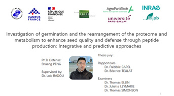 Soutenance de thèse Shuang Peng