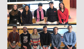 Oral presentations by PhD students from the 2024 cohort