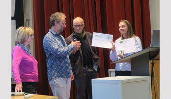 Léa Barreda honoured with the joint 2025 SFBV–AAF thesis award