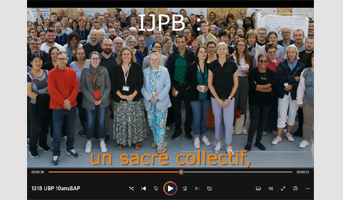 IJPB at the 10th anniversary of the BAP division